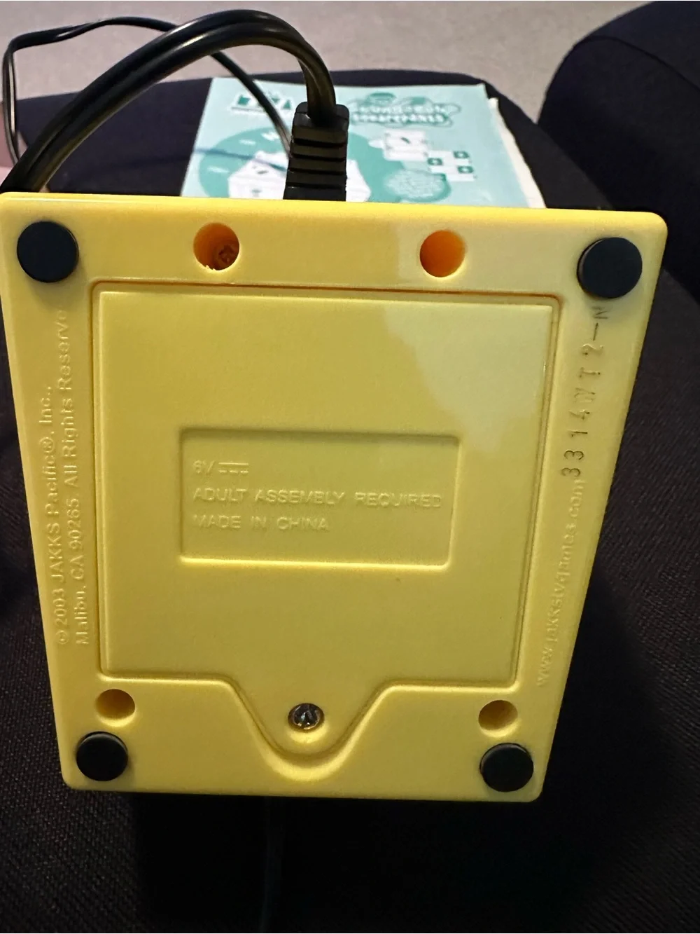 SpongeBob SquarePants TV Games Plug & Play Console - Yellow